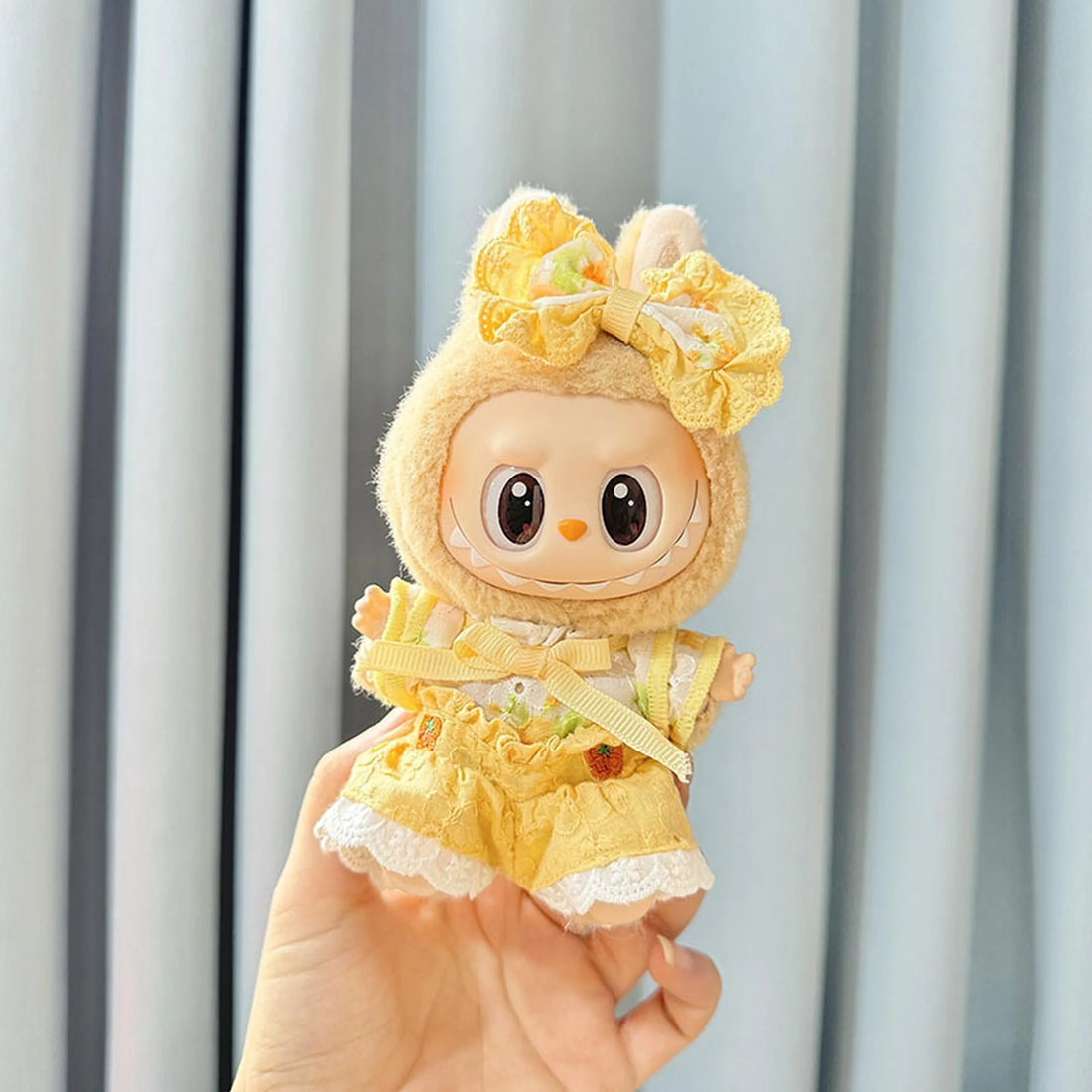 Labubu Clothes Labubu 2024 Bubu Huang Co-Ord Set With Accessories