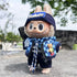Labubu Clothes Labubu Blue Tide Checkered Set