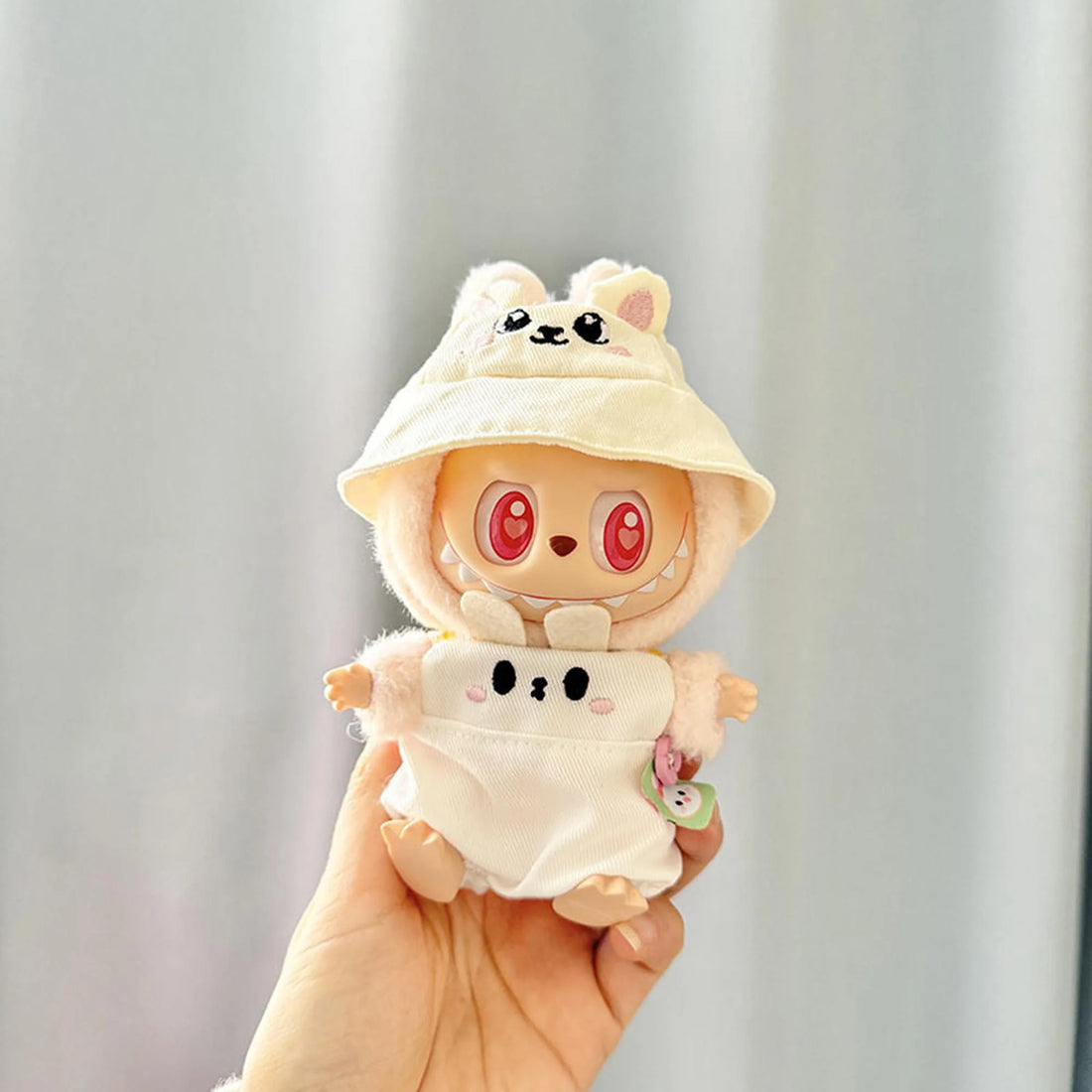 Labubu Clothes Labubu Bunny Hat + Pet Overalls With Bunny