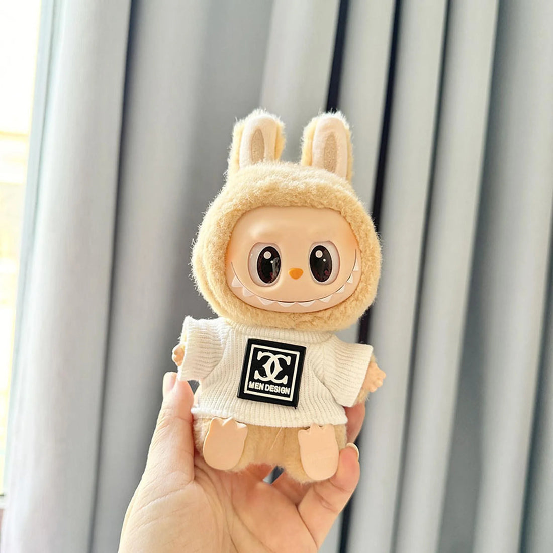 Labubu Clothes Labubu Chanel White Pendant Charm