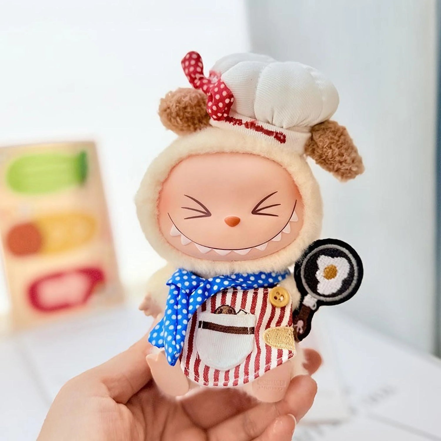 Labubu Clothes Labubu Charm Egg Clip-On Cutie