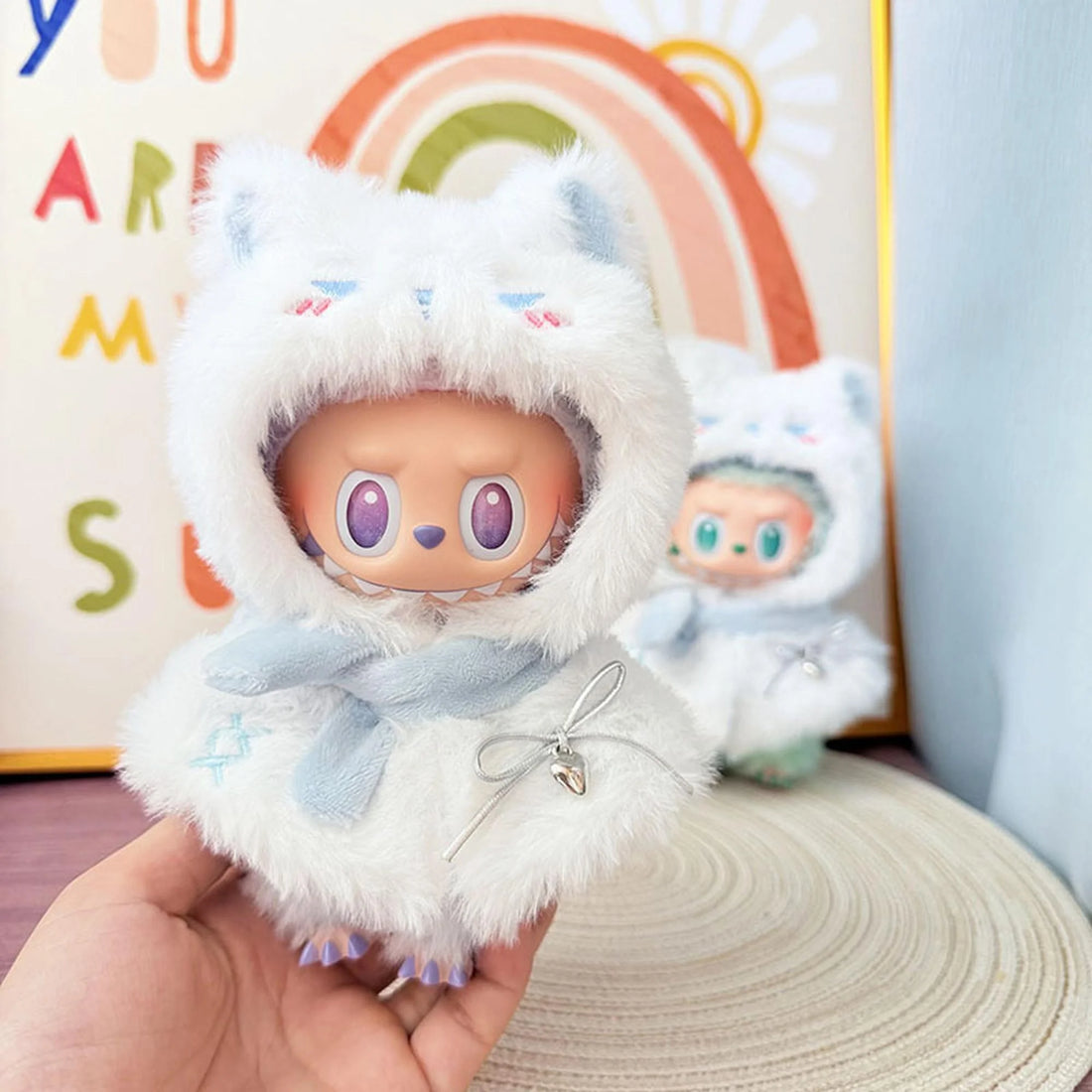 Labubu Clothes Labubu Cool Cat Cape Set
