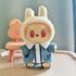 Labubu Clothes Labubu Elegant Light Blue Western Suit
