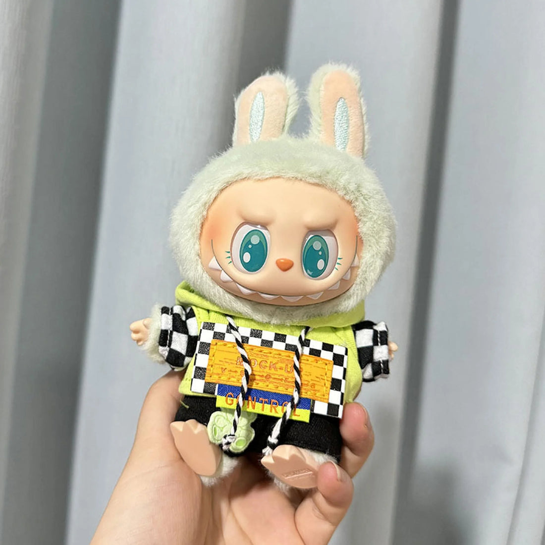 Labubu Clothes Labubu Fluorescent Green Bear