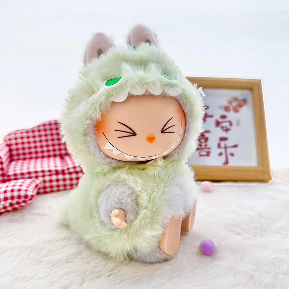 Labubu Clothes Labubu Green Dinosaur Baby Outfit