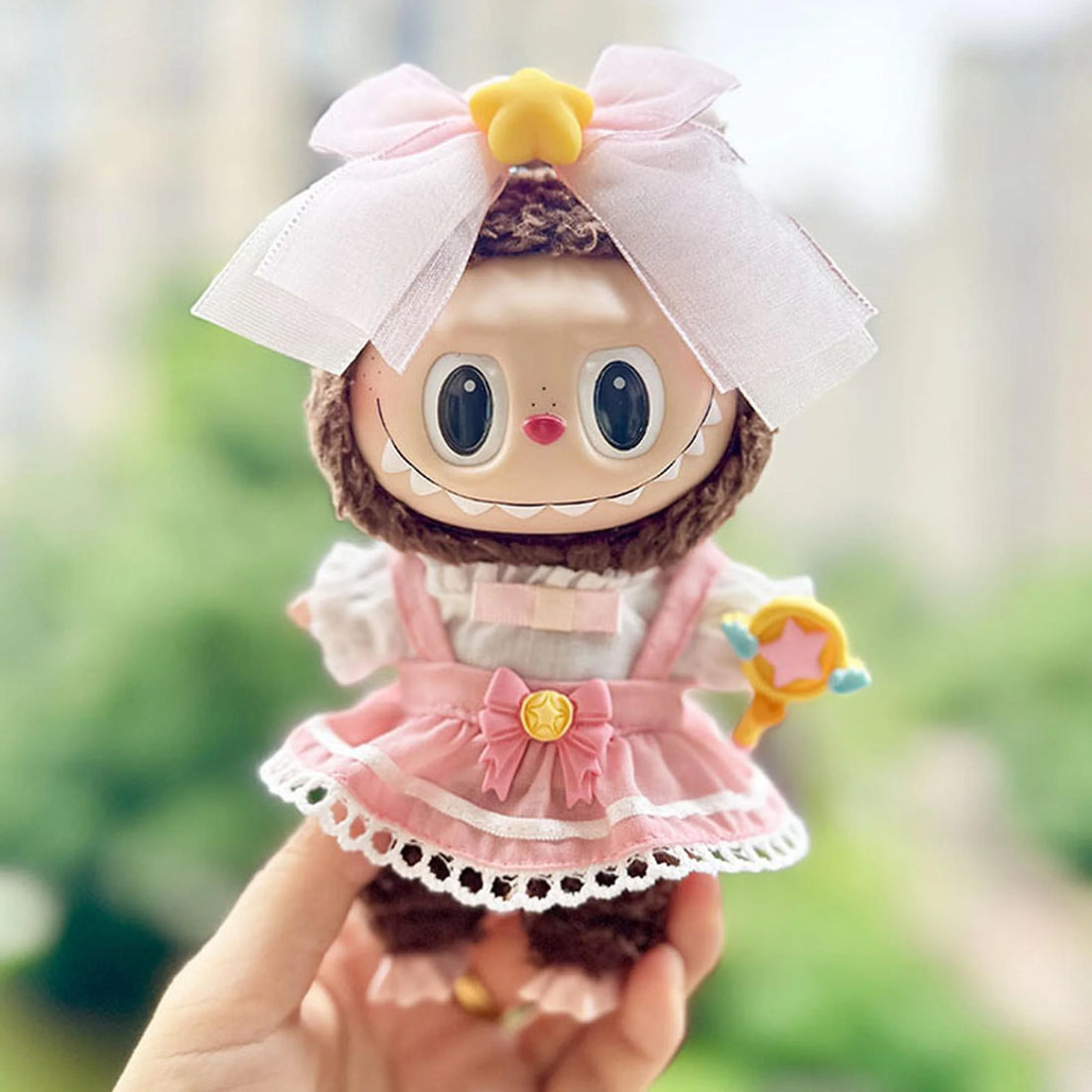 Labubu Clothes Labubu Light-Colored Sakura Set