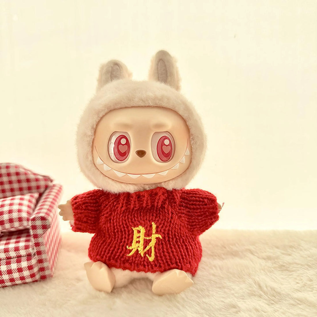 Labubu Clothes Labubu Little Red New Year &