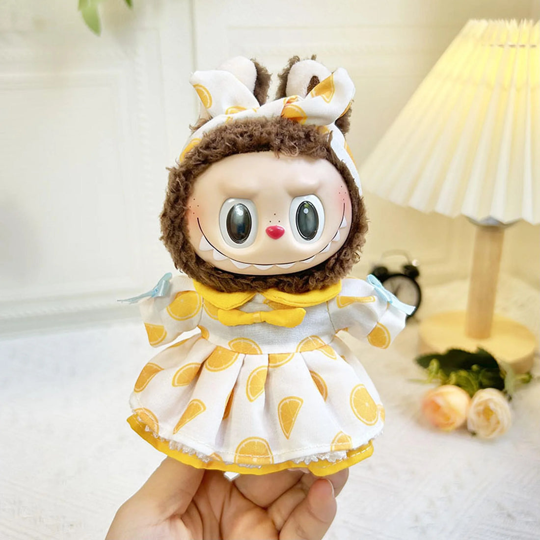Labubu Clothes Labubu New Lemon Skirt