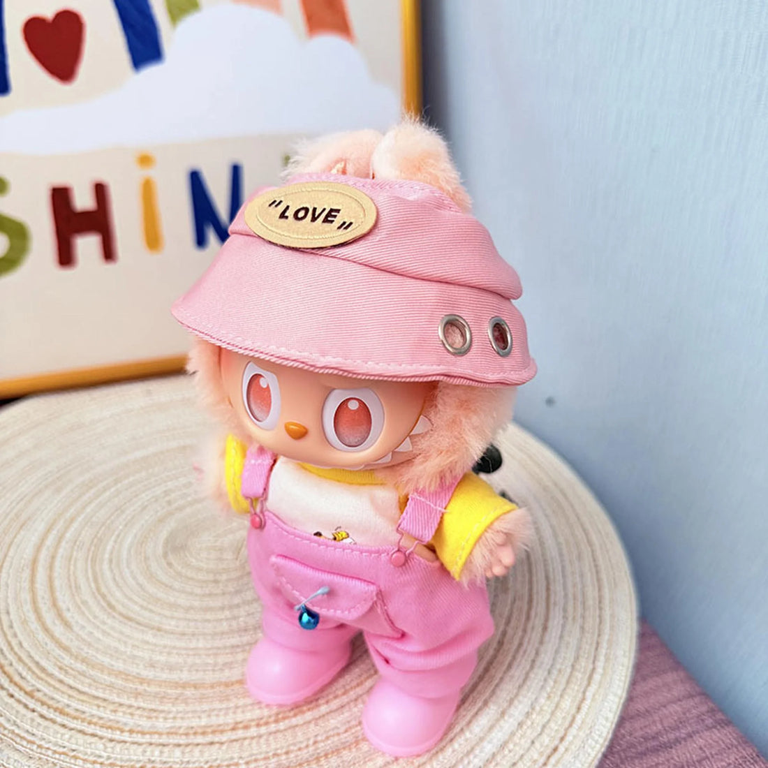 Labubu Clothes Labubu Pink Aero Cap