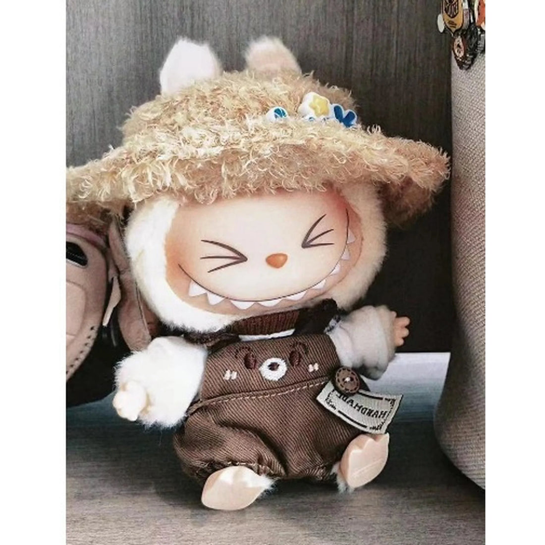 Labubu Clothes Labubu Puppy Outfit + Luck Hat